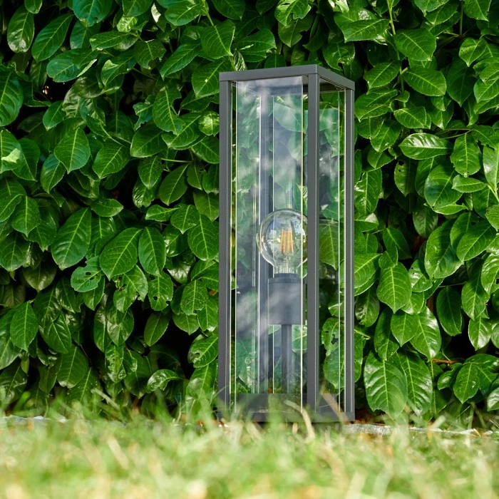 Hofstein Faroer Pollerleuchte Anthrazit, 1-flammig 6 Hofstein Faroer Pollerleuchte Anthrazit, 1-flammig – Bild 4