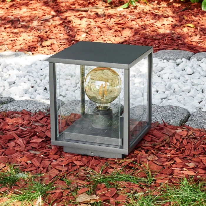 Hofstein Faroer Pollerleuchte Anthrazit, 1-flammig 11 Hofstein Faroer Pollerleuchte Anthrazit, 1-flammig – Bild 9