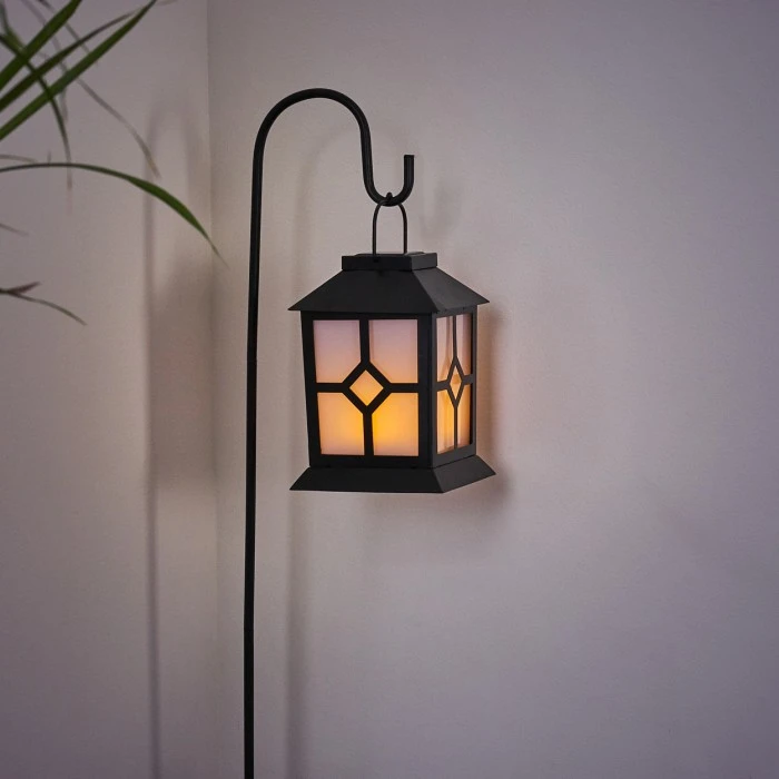 Hofstein Folgarida Solarleuchte LED Schwarz, 64-flammig 5 Hofstein Folgarida Solarleuchte LED Schwarz, 64-flammig – Bild 3