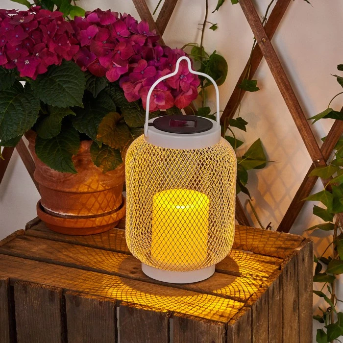 Hofstein Frosinone Solarleuchte LED Weiß, 1-flammig 6 Hofstein Frosinone Solarleuchte LED Weiß, 1-flammig – Bild 4