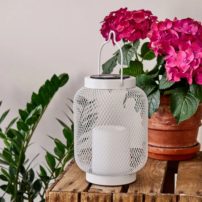 Hofstein Frosinone Solarleuchte LED Weiß, 1-flammig 7 Hofstein Frosinone Solarleuchte LED Weiß, 1-flammig – Bild 5