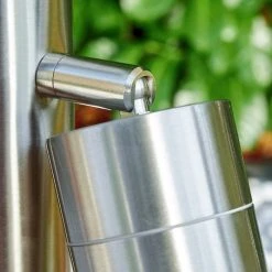 Hofstein Froslev Wegeleuchte LED Chrom, 2-flammig -Günstiges Wegeleuchten Geschäft froslev wegeleuchte h3342541 do1 10