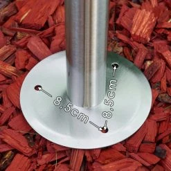 Hofstein Fukuoka Wegeleuchte Silber, 1-flammig -Günstiges Wegeleuchten Geschäft fukuoka wegeleuchte h3344033 do1 14