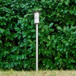 Hofstein Fukuoka Wegeleuchte Silber, 1-flammig -Günstiges Wegeleuchten Geschäft fukuoka wegeleuchte h3344033 do1 9