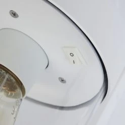 Hofstein Fulham Außenwandleuchte Weiß, 1-flammig -Günstiges Wegeleuchten Geschäft fulham aussenwandleuchte h3420638 5