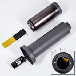 Hofstein Gaborone Sockelleuchte Schwarz, Anthrazit, 1-flammig 16 Hofstein Gaborone Sockelleuchte Schwarz, Anthrazit, 1-flammig -Günstiges Wegeleuchten Geschäft gaborone sockelleuchte h3607817 4