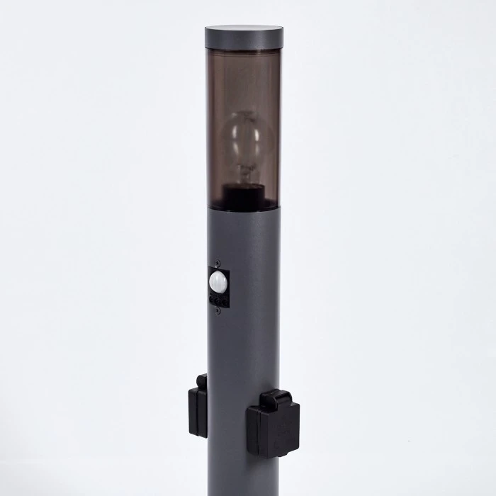 Hofstein Gaborone Sockelleuchte Anthrazit, 1-flammig, Bewegungsmelder 12 Hofstein Gaborone Sockelleuchte Anthrazit, 1-flammig, Bewegungsmelder – Bild 10