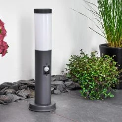 Hofstein Gaborone Wegeleuchte Anthrazit, 1-flammig, Bewegungsmelder -Günstiges Wegeleuchten Geschäft gaborone wegeleuchte h3377734 8