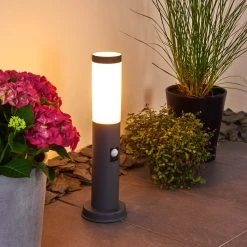 Hofstein Gaborone Wegeleuchte Anthrazit, 1-flammig, Bewegungsmelder -Günstiges Wegeleuchten Geschäft gaborone wegeleuchte h3377734 9