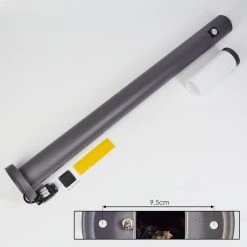 Hofstein Gaborone Wegeleuchte Anthrazit, 1-flammig, Bewegungsmelder -Günstiges Wegeleuchten Geschäft gaborone wegeleuchte h3445792 4