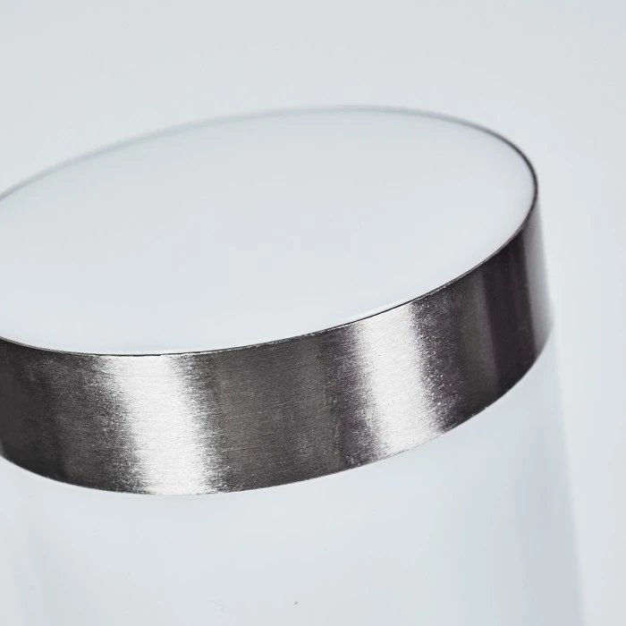 Hofstein Gaborone Wegeleuchte LED Nickel-Matt, 1-flammig 5 Hofstein Gaborone Wegeleuchte LED Nickel-Matt, 1-flammig – Bild 3