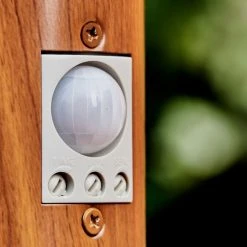 Hofstein Gaborone Wegeleuchte Braun, Holzoptik, 1-flammig, Bewegungsmelder -Günstiges Wegeleuchten Geschäft gaborone wegeleuchte h3558225 5