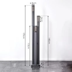 Hofstein Gaborone Wegeleuchte Anthrazit, 3-flammig -Günstiges Wegeleuchten Geschäft gaborone wegeleuchte h3607886 3