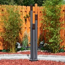 Hofstein Gaborone Wegeleuchte Anthrazit, 3-flammig -Günstiges Wegeleuchten Geschäft gaborone wegeleuchte h3607886 9