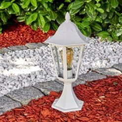 Hofstein Gilze Sockelleuchte Weiß, 1-flammig -Günstiges Wegeleuchten Geschäft gilze sockelleuchte h3291986 do1 5