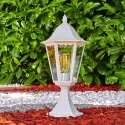 Hofstein Gilze Sockelleuchte Weiß, 1-flammig -Günstiges Wegeleuchten Geschäft gilze sockelleuchte h3291986 do1 7