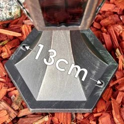 Hofstein Gilze Sockelleuchte Schwarz, 1-flammig -Günstiges Wegeleuchten Geschäft gilze sockelleuchte h3292006 do1 10