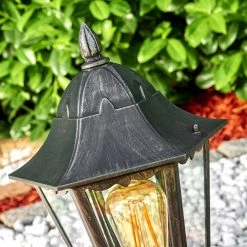 Hofstein Gilze Sockelleuchte Schwarz, 1-flammig -Günstiges Wegeleuchten Geschäft gilze sockelleuchte h3292006 do1 4