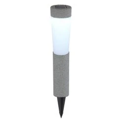 Globo 2er Set Solarleuchte LED Grau, 1-flammig -Günstiges Wegeleuchten Geschäft globo 2er set solarleuchte 33785 2 2