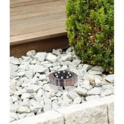 Globo 4er Set Solarleuchte LED Grau, 8-flammig -Günstiges Wegeleuchten Geschäft globo 4er set solarleuchte 33414s 4 2