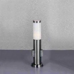 Globo Boston Außenleuchte Edelstahl, 1-flammig