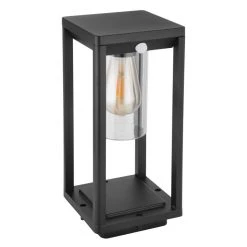 Globo CANDELA Sockelleuchte Schwarz, 1-flammig, Bewegungsmelder -Günstiges Wegeleuchten Geschäft globo candela sockelleuchte 3135s1s 3