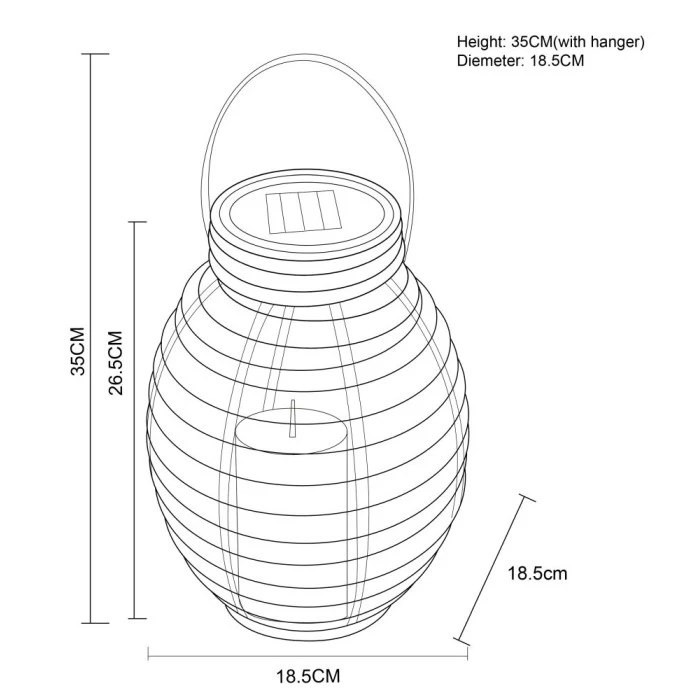 Globo DON Solarleuchte LED Grau, 1-flammig 14 Globo DON Solarleuchte LED Grau, 1-flammig – Bild 12
