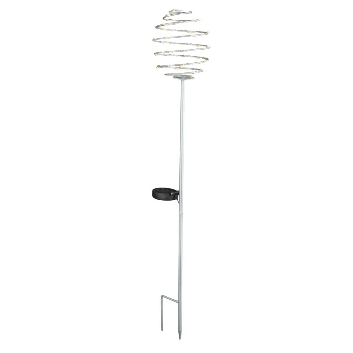 Globo FLOWE Solarleuchte LED Silber, 26-flammig 3 Globo FLOWE Solarleuchte LED Silber, 26-flammig