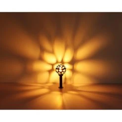 Globo HILARIO Wegeleuchte Anthrazit, 1-flammig