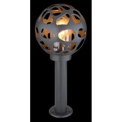 Globo HILARIO Wegeleuchte Anthrazit, 1-flammig 12 Globo HILARIO Wegeleuchte Anthrazit, 1-flammig -Günstiges Wegeleuchten Geschäft globo hilario wegeleuchte 31806 3