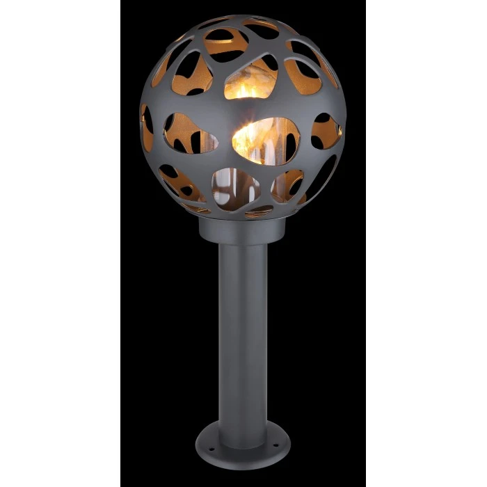 Globo HILARIO Wegeleuchte Anthrazit, 1-flammig 6 Globo HILARIO Wegeleuchte Anthrazit, 1-flammig – Bild 4