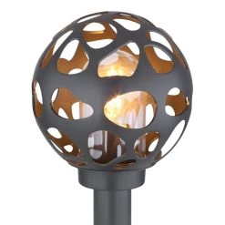 Globo HILARIO Wegeleuchte Anthrazit, 1-flammig 13 Globo HILARIO Wegeleuchte Anthrazit, 1-flammig -Günstiges Wegeleuchten Geschäft globo hilario wegeleuchte 31806 4