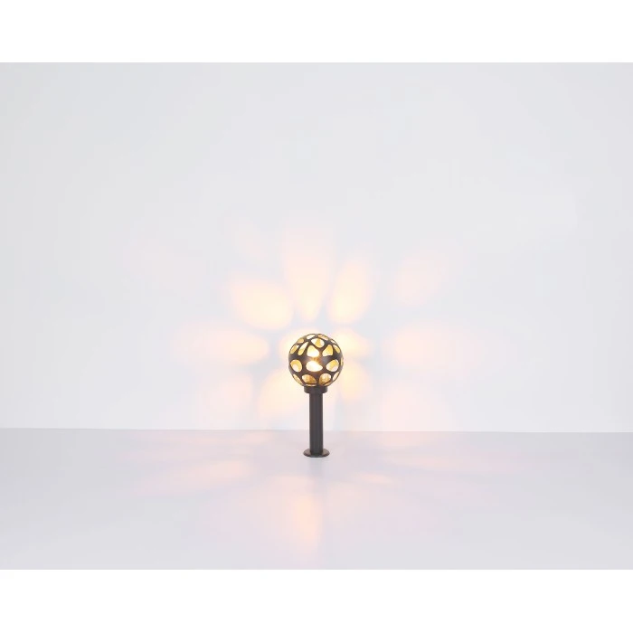 Globo HILARIO Wegeleuchte Anthrazit, 1-flammig 8 Globo HILARIO Wegeleuchte Anthrazit, 1-flammig – Bild 6