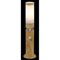 Globo JAICY Wegeleuchte Holzoptik, 1-flammig, Bewegungsmelder -Günstiges Wegeleuchten Geschäft globo jaicy wegeleuchte 34071s 2