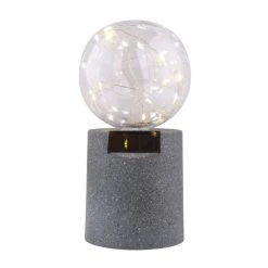 Globo KOSORA 12er Set Solarleuchte LED Grau, 20-flammig -Günstiges Wegeleuchten Geschäft globo kosora 12er set solarleuchte 33546 12 6