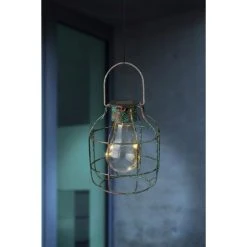 Globo Solar Außenhängeleuchte LED Bronze, 5-flammig -Günstiges Wegeleuchten Geschäft globo solar aussenhaengeleuchte 33278 2