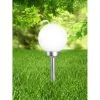 Globo Solar Kugelleuchte LED Silber, 1-flammig -Günstiges Wegeleuchten Geschäft globo solar kugelleuchte 3376 24 0