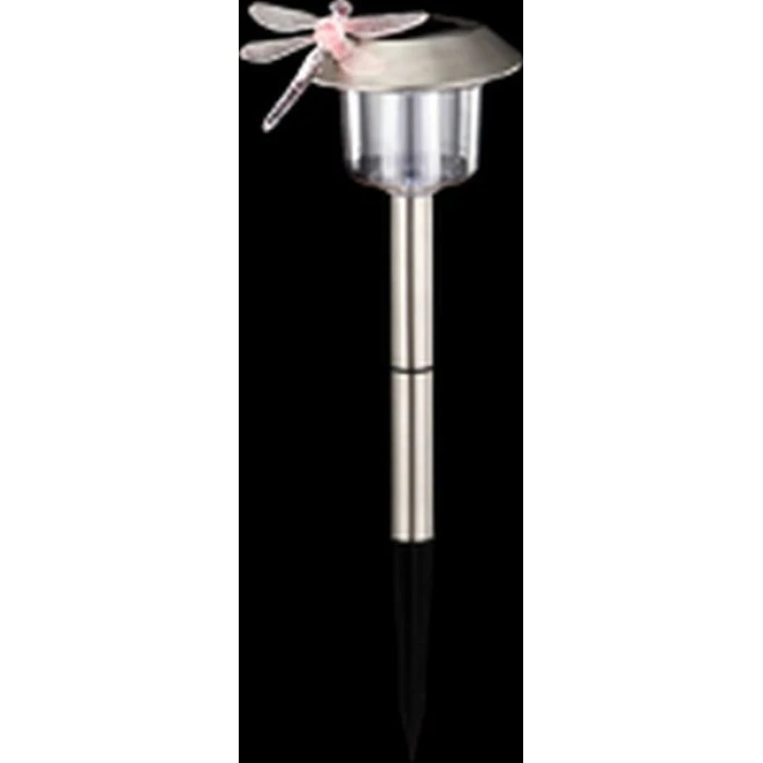 Globo SOLAR Solarleuchte LED Edelstahl, 2-flammig, Farbwechsler 3 Globo SOLAR Solarleuchte LED Edelstahl, 2-flammig, Farbwechsler