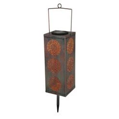 Globo SOLAR Solarleuchte LED Grün, Kupferfarben, 1-flammig