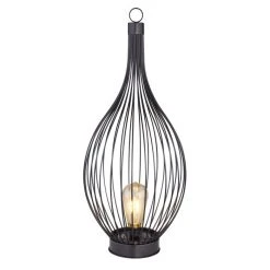 Globo SOLAR Solarleuchte LED Schwarz, 1-flammig