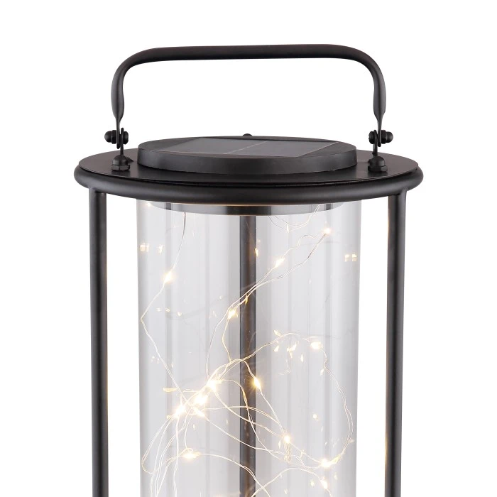 Globo SOLAR Solarleuchte LED Schwarz, 1-flammig 5 Globo SOLAR Solarleuchte LED Schwarz, 1-flammig – Bild 3