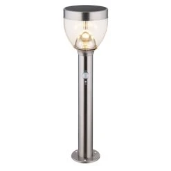 Globo Solar-Wegeleuchte LED Edelstahl, 20-flammig, Bewegungsmelder -Günstiges Wegeleuchten Geschäft globo solar wegeleuchte 33436 3