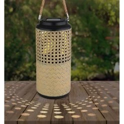 Globo Solarleuchte LED Schwarz, 1-flammig