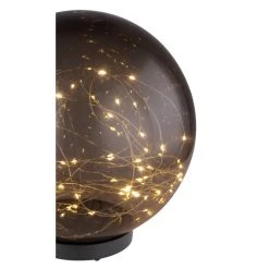 Globo Solarleuchte LED Schwarz, 40-flammig -Günstiges Wegeleuchten Geschäft globo solarleuchte 33807 2