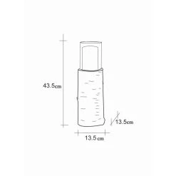 Globo Solarleuchte LED Holz hell, 12-flammig -Günstiges Wegeleuchten Geschäft globo solarleuchte 36653 5