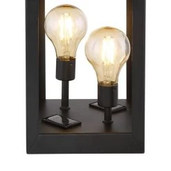 Globo Solarleuchte LED Schwarz, 2-flammig -Günstiges Wegeleuchten Geschäft globo solarleuchte 36700 4