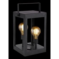 Globo Solarleuchte LED Schwarz, 2-flammig -Günstiges Wegeleuchten Geschäft globo solarleuchte 36700 6