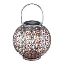 Globo Solarleuchte LED Silber, 1-flammig 12 Globo Solarleuchte LED Silber, 1-flammig -Günstiges Wegeleuchten Geschäft globo solarleuchte 36742 3