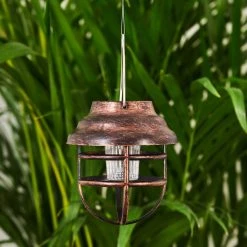 Hofstein Hangzhou 16er Set Solarleuchte LED Rostfarben, Transparent, Klar, 1-flammig -Günstiges Wegeleuchten Geschäft hangzhou 16er set solarleuchte h3368107 11