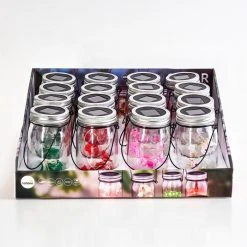 Hofstein Hasselt Solarleuchte 16er Set LED Rot, Silber, Grün, Rosa, Transparent, Klar, 10-flammig -Günstiges Wegeleuchten Geschäft hasselt solarleuchte 16er set h3368121 14